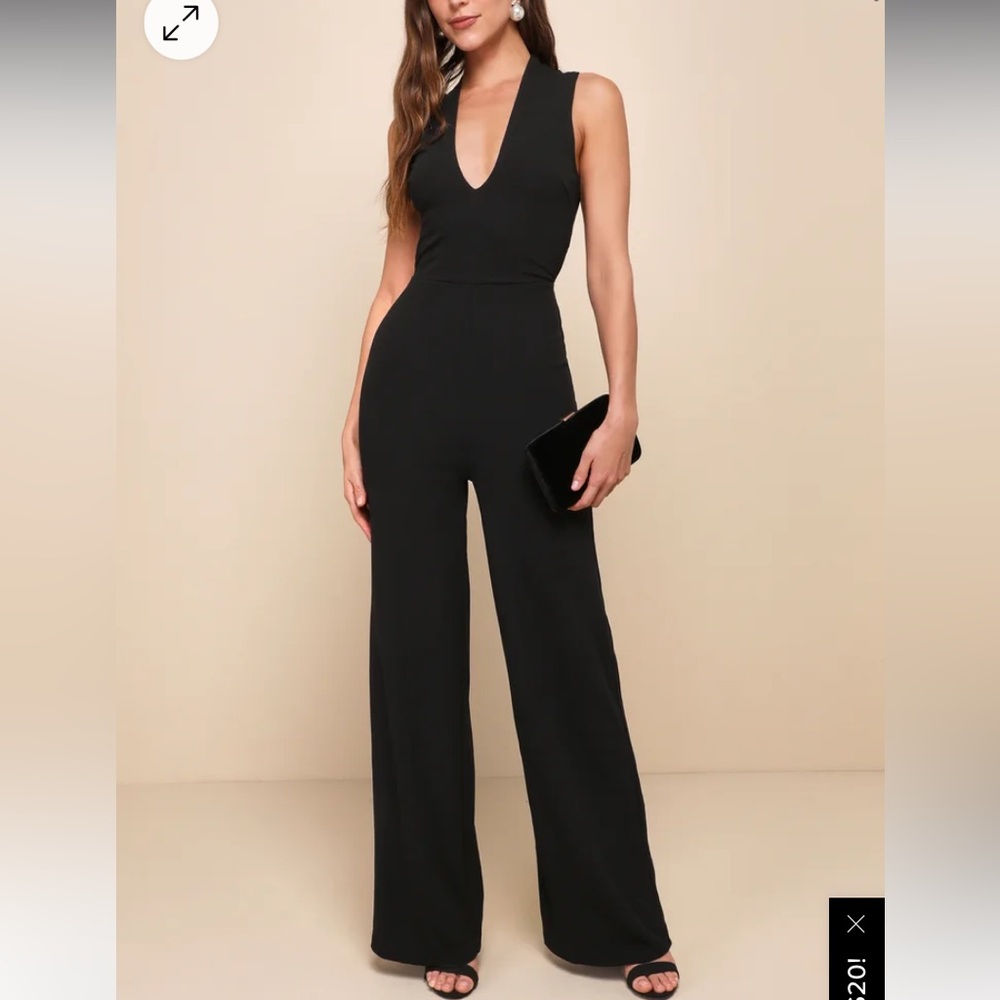 Lulus Backless Jumpsuit